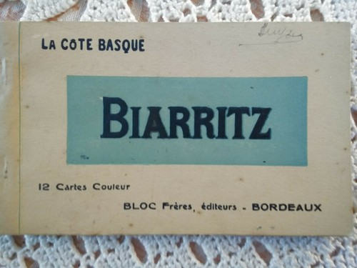 Alte postkarten biarritz la - 11,