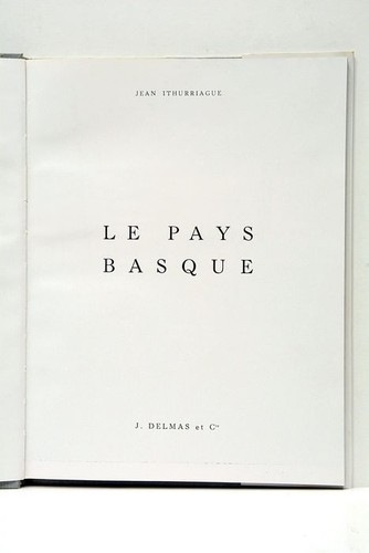 Baskenland paris 1959 - paris,